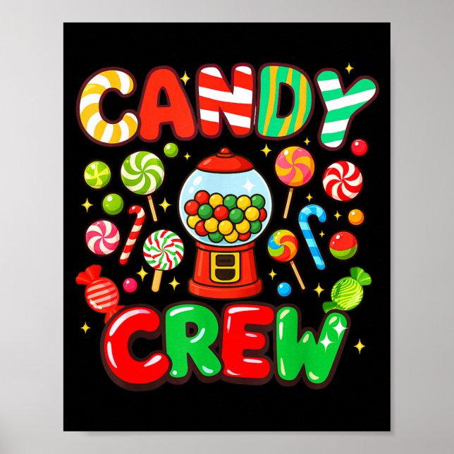 Affiche Candy Crew Candy Costume Women Candy Land Kids Swe (Devant)
