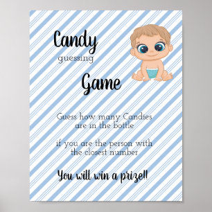 Affiche Candy Devant Jeu Baby Boy