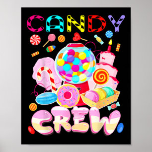 Affiche Candy Land Candy Creative Party Halloween Costumes