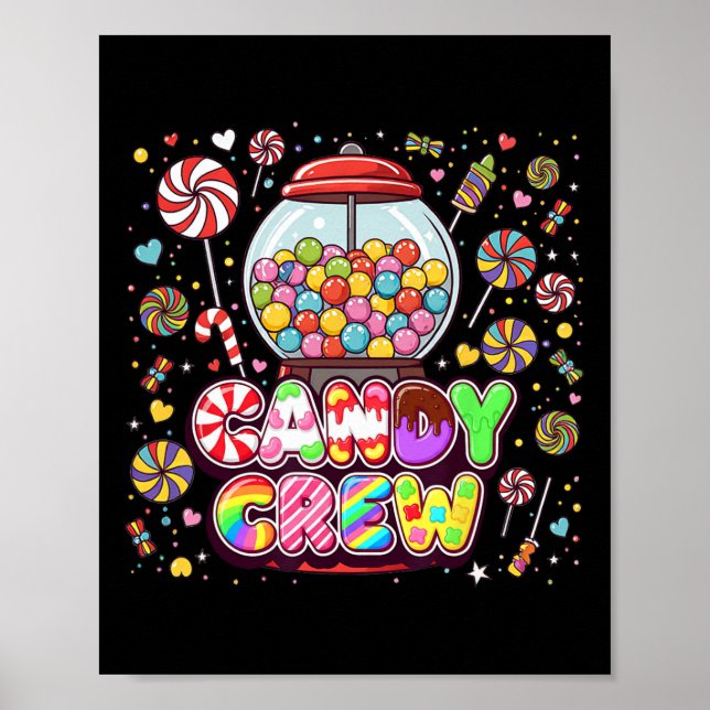 Affiche Candy Land Candy Creative Party Halloween Costumes (Devant)