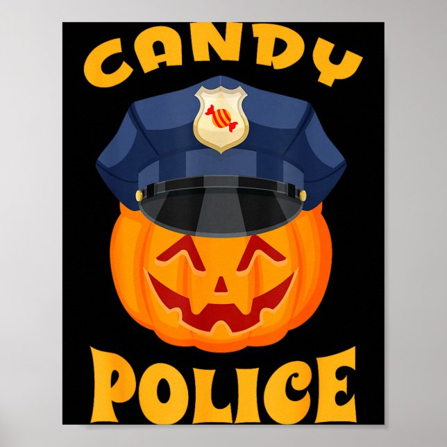 Affiche Candy Lice Halloween Party Trick Or Treat Security (Devant)