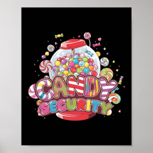 Affiche Candy Security Funny Halloween Costume garçons fil