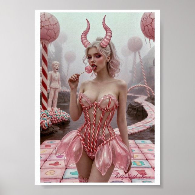 Affiche Candyland, Want to Play? (Devant)