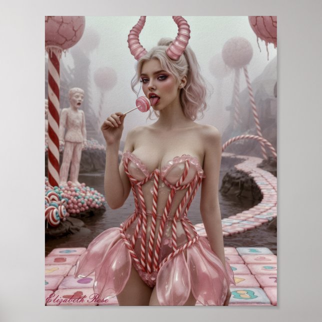 Affiche Candyland, Want to Play? (Devant)