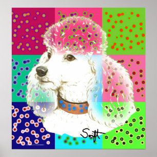 Affiche Caniche