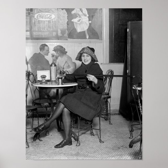 Affiche Canne à pourboire, 1922 (Devant)