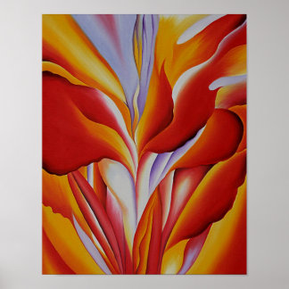 Affiche Canne rouge