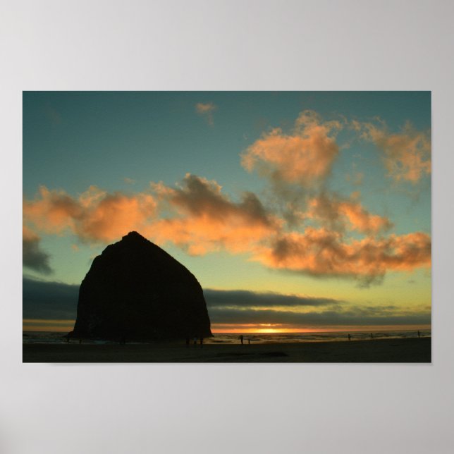Affiche Cannon Beach Haystack Rock (Devant)