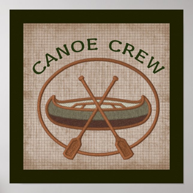 Affiche Canoë-kayak Sports nautiques (Devant)