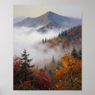 Affiche Canopées d'automne doré