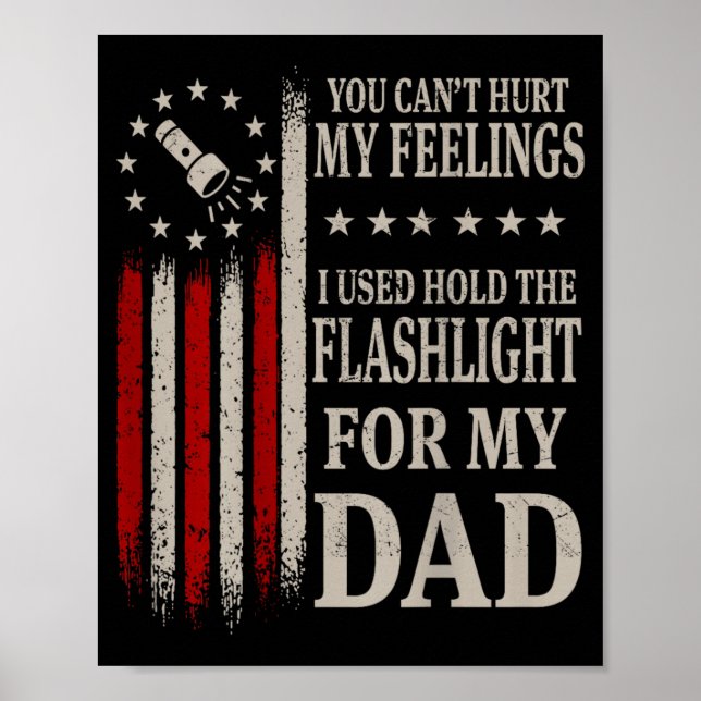 Affiche Cant Hurt Feelings utilisait une lampe de poche da (Devant)