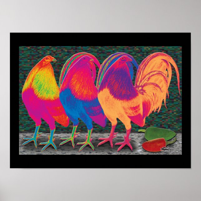 Affiche Cantina Roosters (Devant)