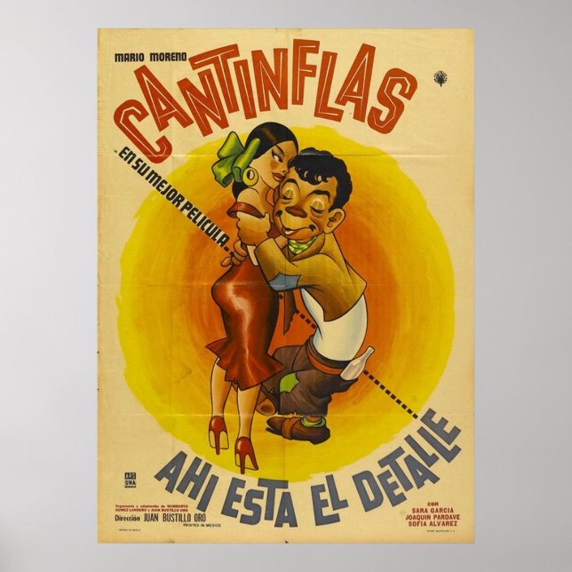 Affiche Cantinflas (Devant)