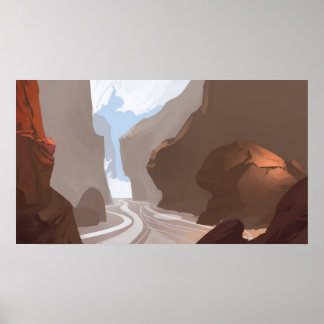 Affiche Canyon