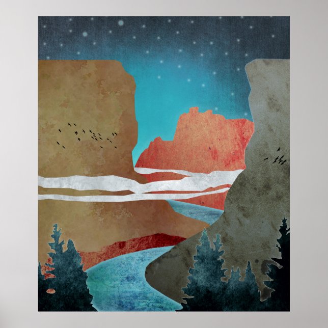 Affiche Canyon Birds (Devant)