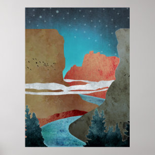 Affiche Canyon Birds