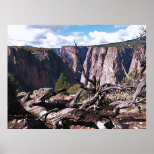 Affiche Canyon noir de la Gunnison
