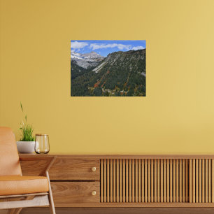 Affiche Canyon panoramique du Parc national du mont Rainie