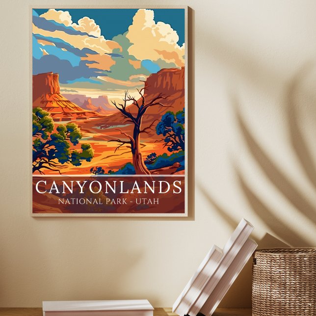 Affiche Canyonlands National Park Utah Desert Landscape (Créateur téléchargé)