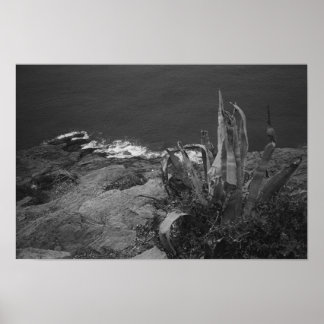 Affiche Cap Sounion, Grèce