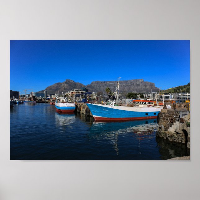 Affiche Cap Waterfront Afrique du Sud SA Architecture (Devant)