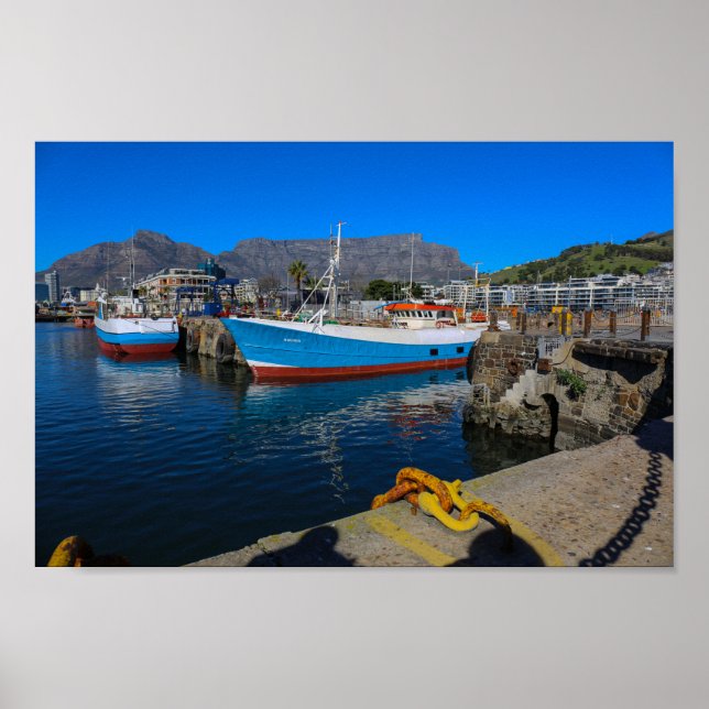 Affiche Cap Waterfront Afrique du Sud SA Architecture (Devant)