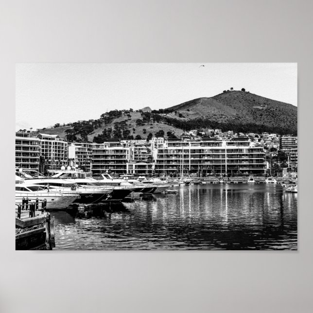 Affiche Cap Waterfront Afrique du Sud SA Architecture (Devant)