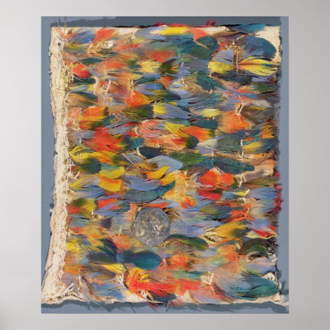 Affiche cape à plumes (Devant)