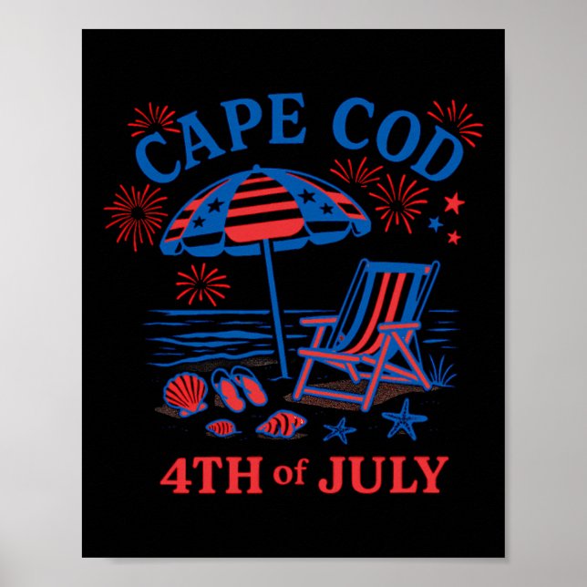 Affiche Cape Cod 4 juillet  (Devant)