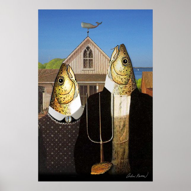 Affiche Cape Cod gothique (Devant)