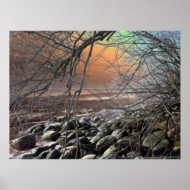 AFFICHE CAPE DE GLACE DE LEVER (Devant)