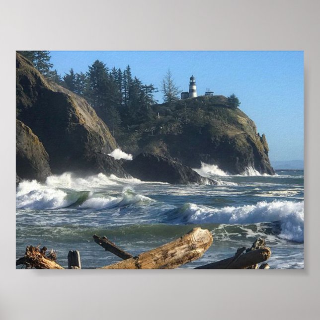 Affiche Cape Disappointment Lighthouse (Devant)