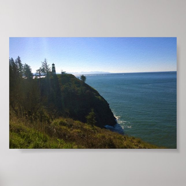 Affiche Cape Disappointment Lighthouse, Washington (Devant)