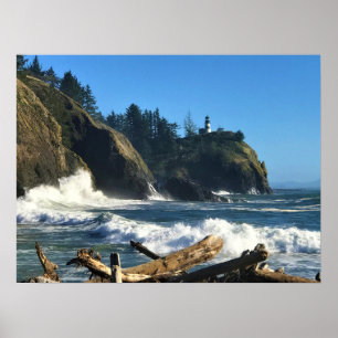 Affiche Cape Disappointment Lighthouse, Washington
