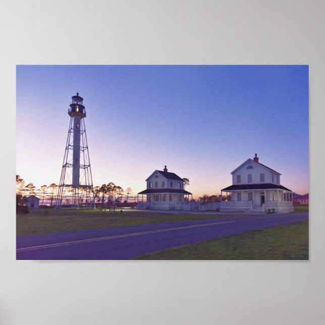 Affiche Cape San Blas Lighthouse, Port St. Joe, Florida (Devant)