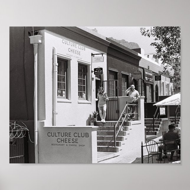 Affiche Cape Town Cityscape Architecture Afrique du Sud ZA (Devant)