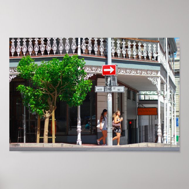 Affiche Cape Town Cityscape Architecture City Afrique du S (Devant)