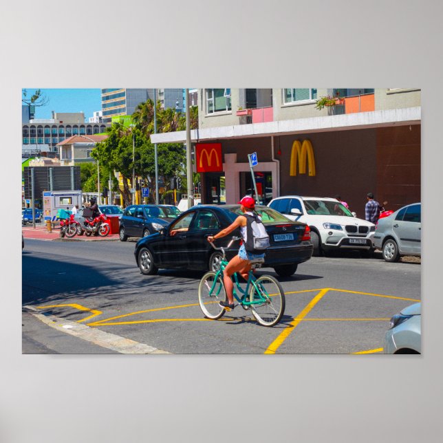 Affiche Cape Town Cityscape Architecture City Afrique du S (Devant)