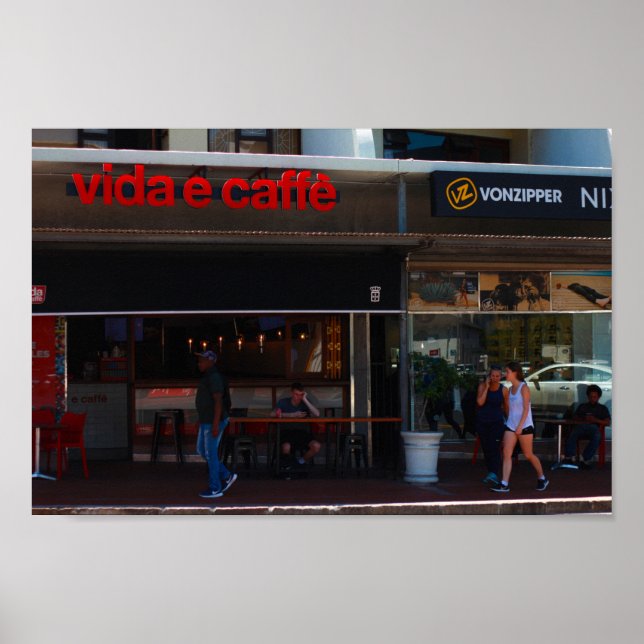 Affiche Cape Town Cityscape Architecture City Afrique du S (Devant)