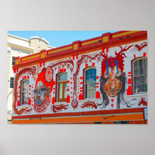 Affiche Cape Town Cityscape Architecture City Afrique du S