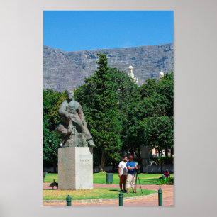 Affiche Cape Town Table Mountain ZA Afrique du Sud