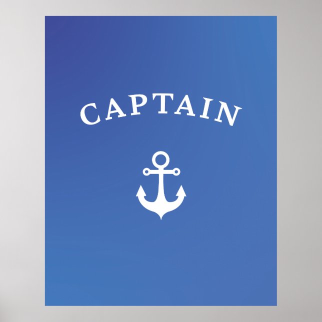 Affiche Capitaine (Devant)