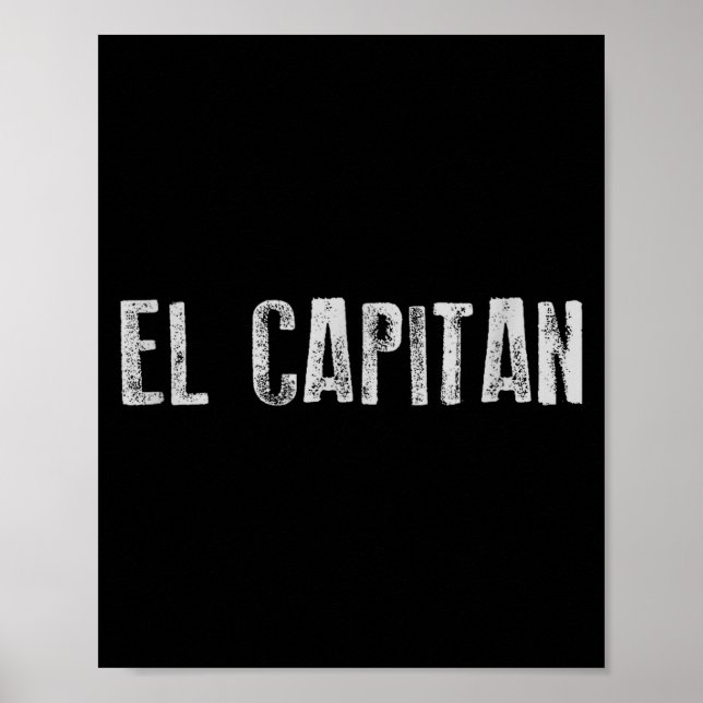 Affiche Capitaine de bateau El Catan (Devant)