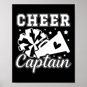 Affiche Capitaine de pom-pom girls Capitaine de meneuses d