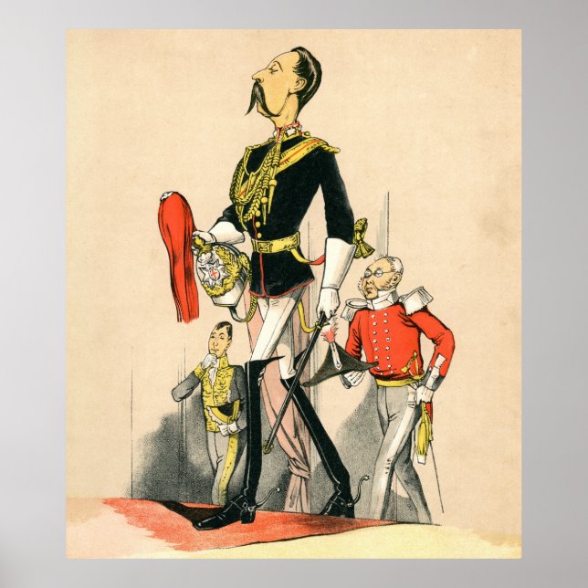 Affiche Capitaine des Royal Horse Guards (Devant)