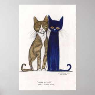 Affiche Capitaine et Pete sur toile