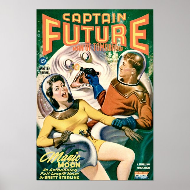 Affiche Capitaine Future (Devant)