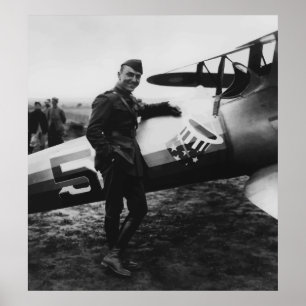 Affiche Capitaine Rickenbacker