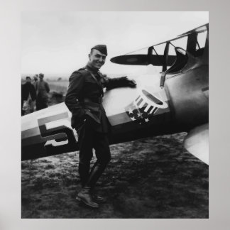 Affiche Capitaine Rickenbacker