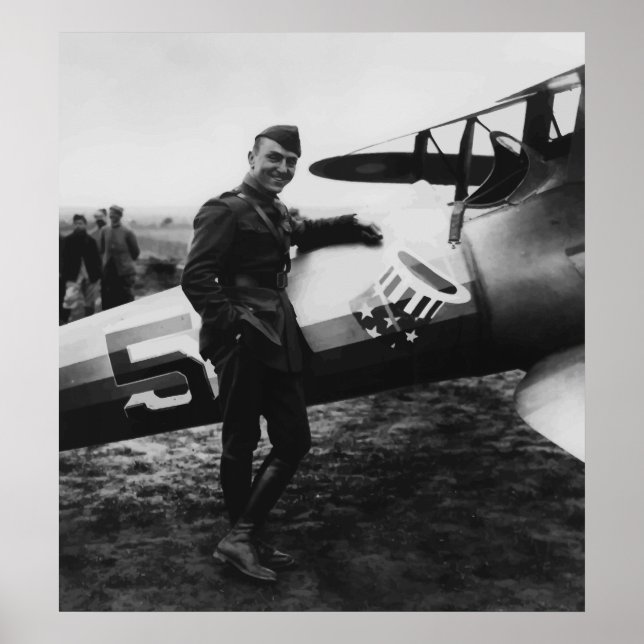 Affiche Capitaine Rickenbacker (Devant)